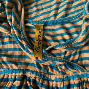 Rachel Pally blue & orange maxi dress